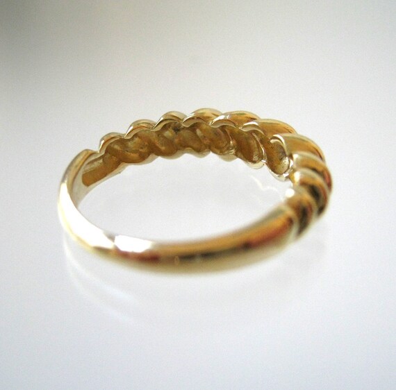 Twisted Ring 18k Yellow Gold
