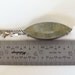 Green Quartz Marquis Talisman Pendant no.14 Oxidized Silver 18k