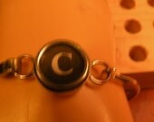 C typewriter key bracelet