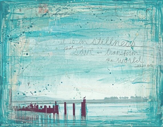 Stillness - 14 x 11 paper print