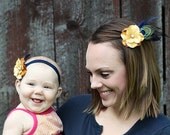 The Josephine Mini Fascinator Matching Mommy & Me Hair Set