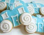 Cinderella Carriage Sugar Cookies -1 dozen