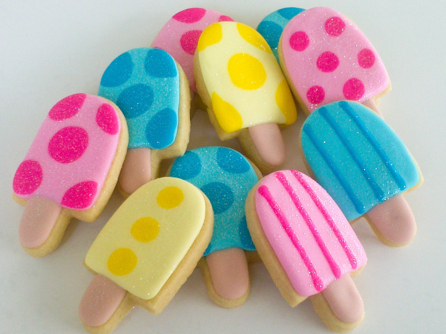 Popsicle Cookies- 2 Dozen