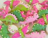 Dinosaur Girly Mini Sugar Cookies- 3 Dozen Il_170x135