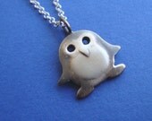 Necklace Penguin oxidized sterling silver Gift Kids Teen Mom Women Girl friend Jewelry mom Valentine for her