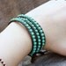 Turquoise Leather Wrap Bracelet