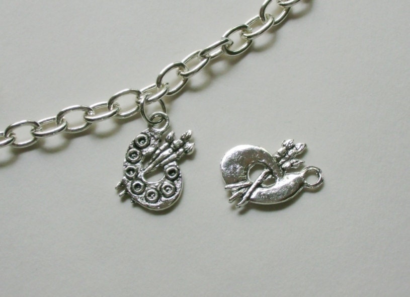 hunger games inspired Peeta paints charm