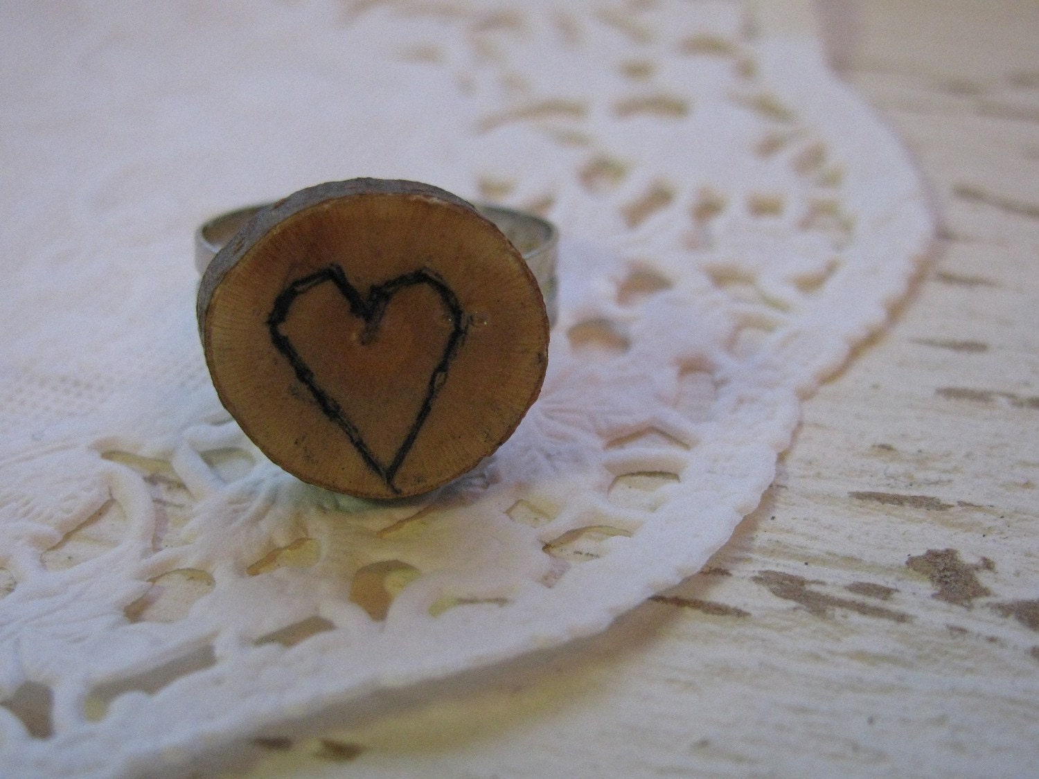 Heart of Wood Ring