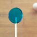 12 Blueberry Muffin Lollipops - artisan hard candy lollipops- blue lollipops