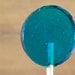 12 Blueberry Muffin Lollipops - artisan hard candy lollipops- blue lollipops