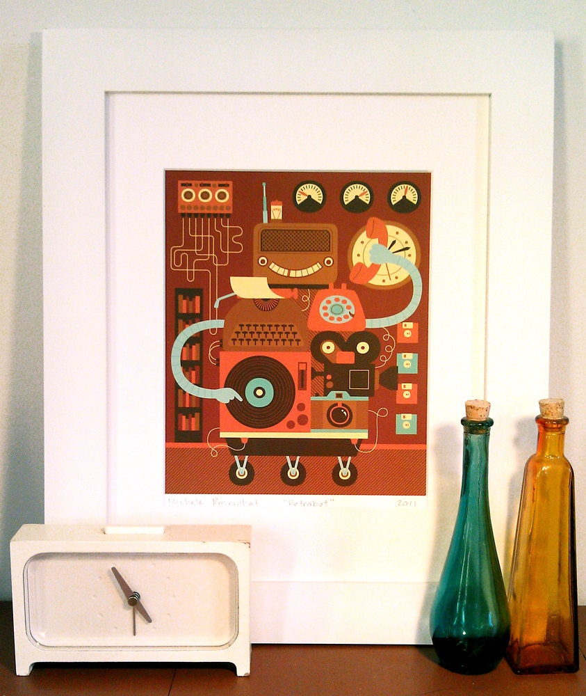 Retrobot Print