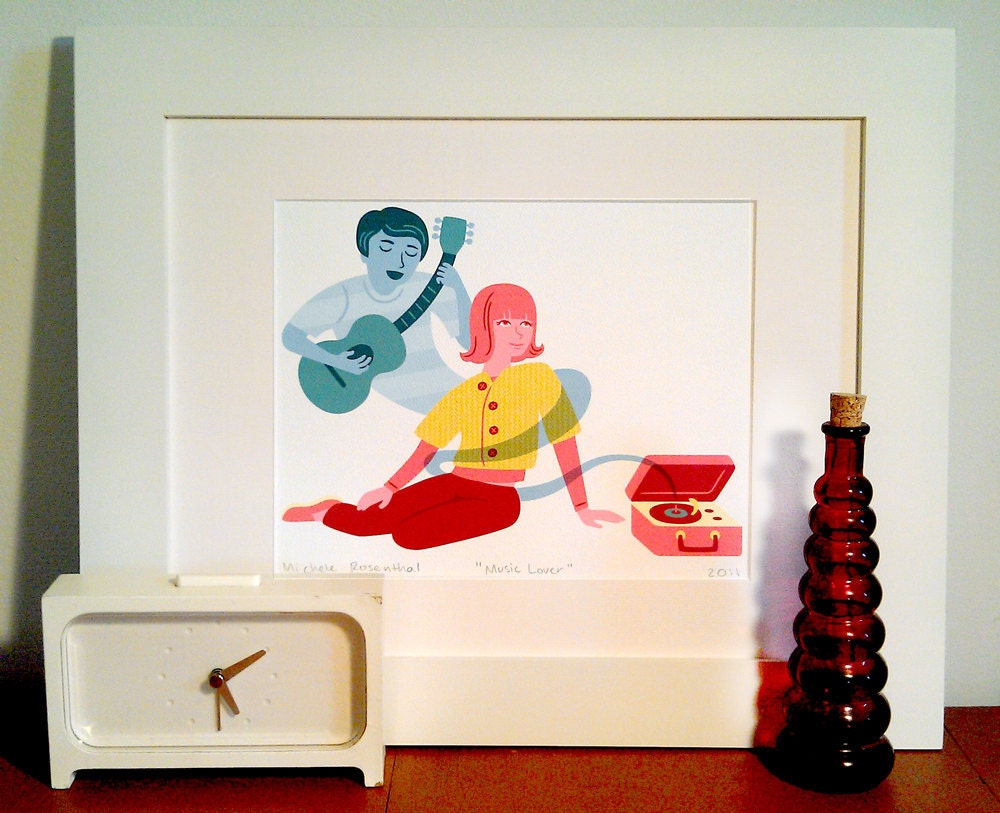 Music Lover Print