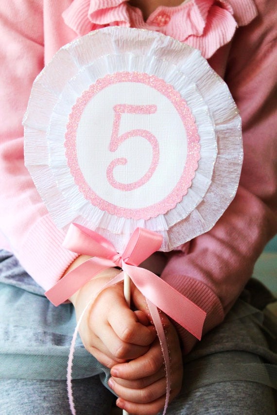 Oversized Cupcake Flag Cake Toppers