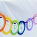 Rainbow Letter Garland