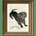 DACHSHUND wiener dog beautifully upcycled vintage dictionary page book art print PERSONALIZED