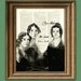 Bronte Sisters Print Anne, Emily, and Charlotte Poet writers illustration upcycled dictionary page book art print Brontë