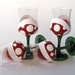 Piranha Plant Short Champagne Glasses-Set of 4
