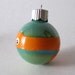 Ninja Turtles Christmas Ornament- Set of 4 Hand Painted TMNT Inspired Miniature Glass Ball Ornaments