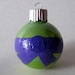 Ninja Turtles Christmas Ornament- Set of 4 Hand Painted TMNT Inspired Miniature Glass Ball Ornaments
