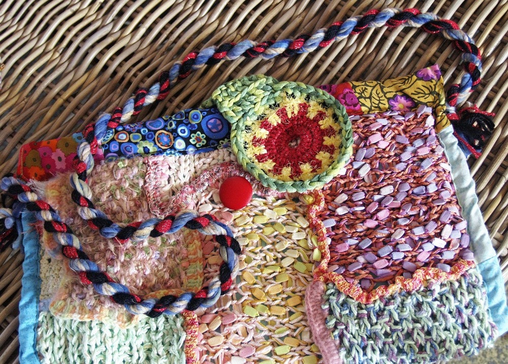 Crazy Patchwork Bag