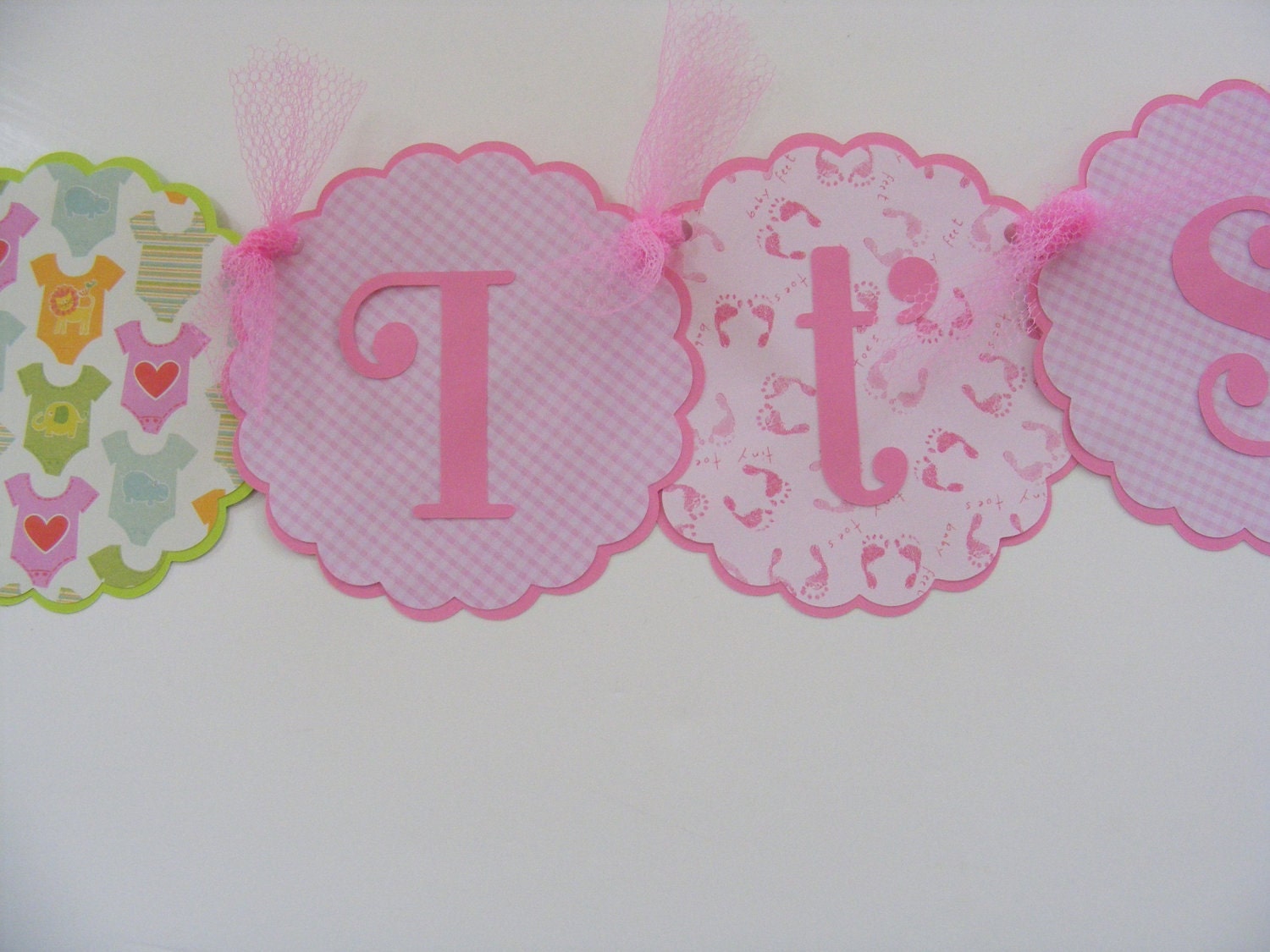 Banner Welcome Baby Shower It's A Girl - Custom Made to Match Your Party or Event