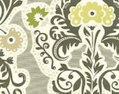 Sandi Henderson, Secret Garden, Grand Tapestry in Khaki, 1 yard