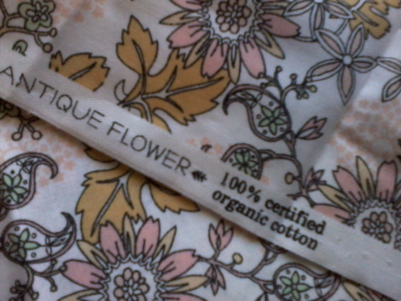 Miscellany 1/2 yard 100% Certified organic cotton