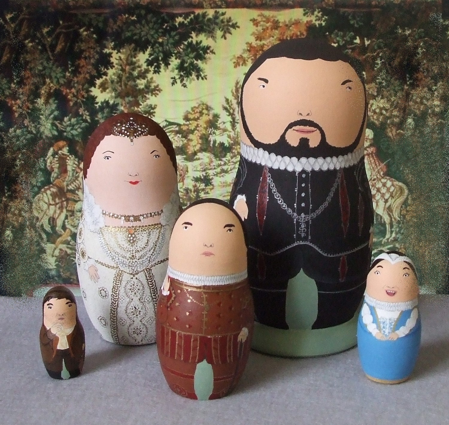 Blackadder (series II) Matryoshka Dolls