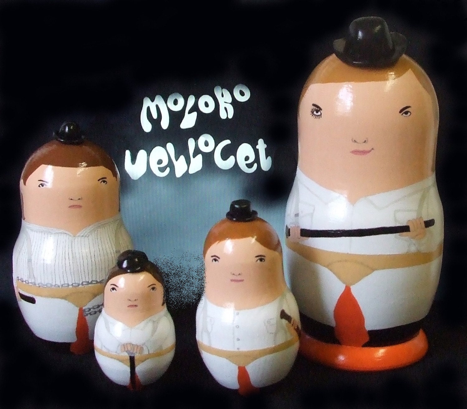 A Clockwork Orange Matryoshka Dolls