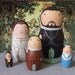 Blackadder (series II) Matryoshka Dolls