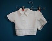 Vintage Two Piece Baby Outfit with Kangaroo Embroidery- Size 18 Months