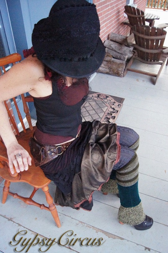 Under Bust Vest - Steampunk Black Pin Strip Sexy Corset - Burning Man - Dark Gothic Vest - Bohemian - Pixie - Size X- Small