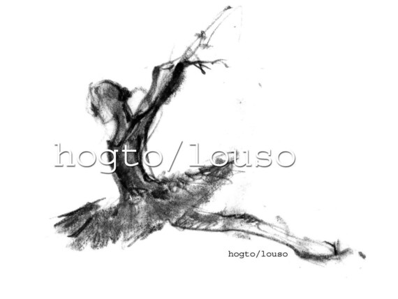 swan lake or russian ballerina - ballet drawing - signed art print