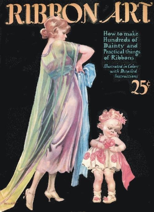 Flapper Era 1920's Vol 1 Ribbon Art Patterns On CD