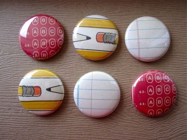 School Days Magnet Set (6)