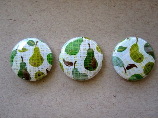 Magnet Set- Pears (3)