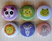 Cute Animals Magnet Set (6)