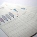 SALE - 2012 Wall Calendar - Mix by Olive and Ruby