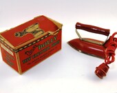 Vintage Dover Dolly Toy Iron New in Box