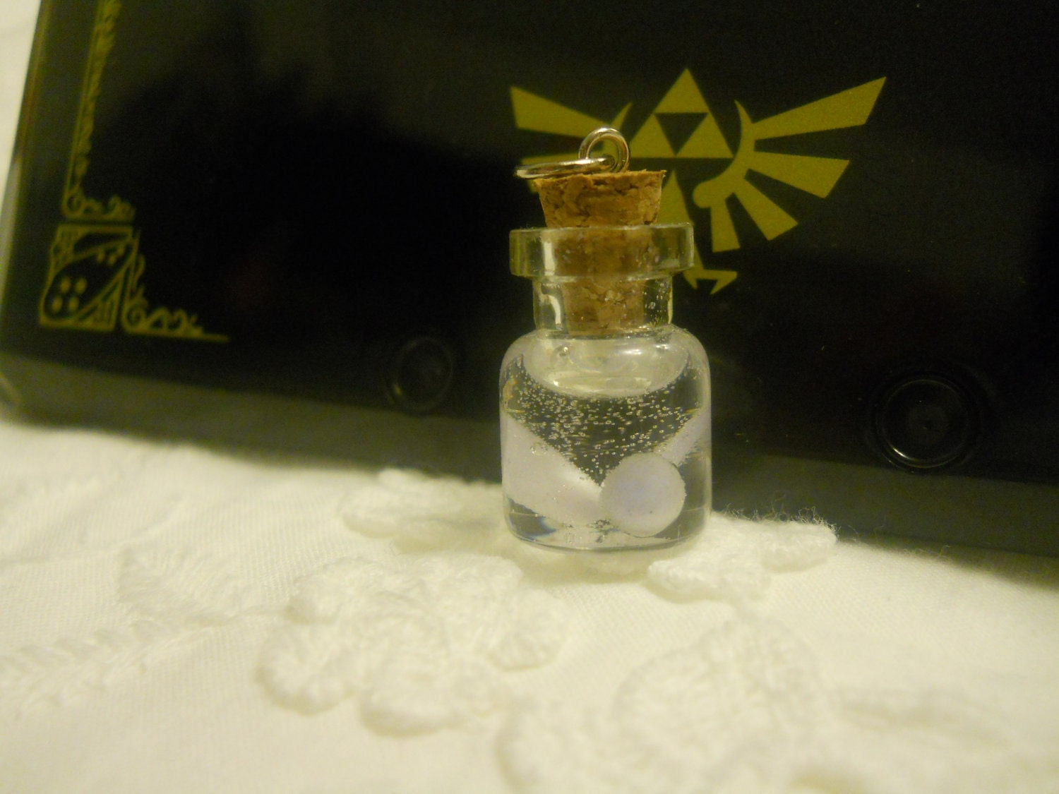 Legend of Zelda Glow In The Dark Fairy Necklace, Choice of Color