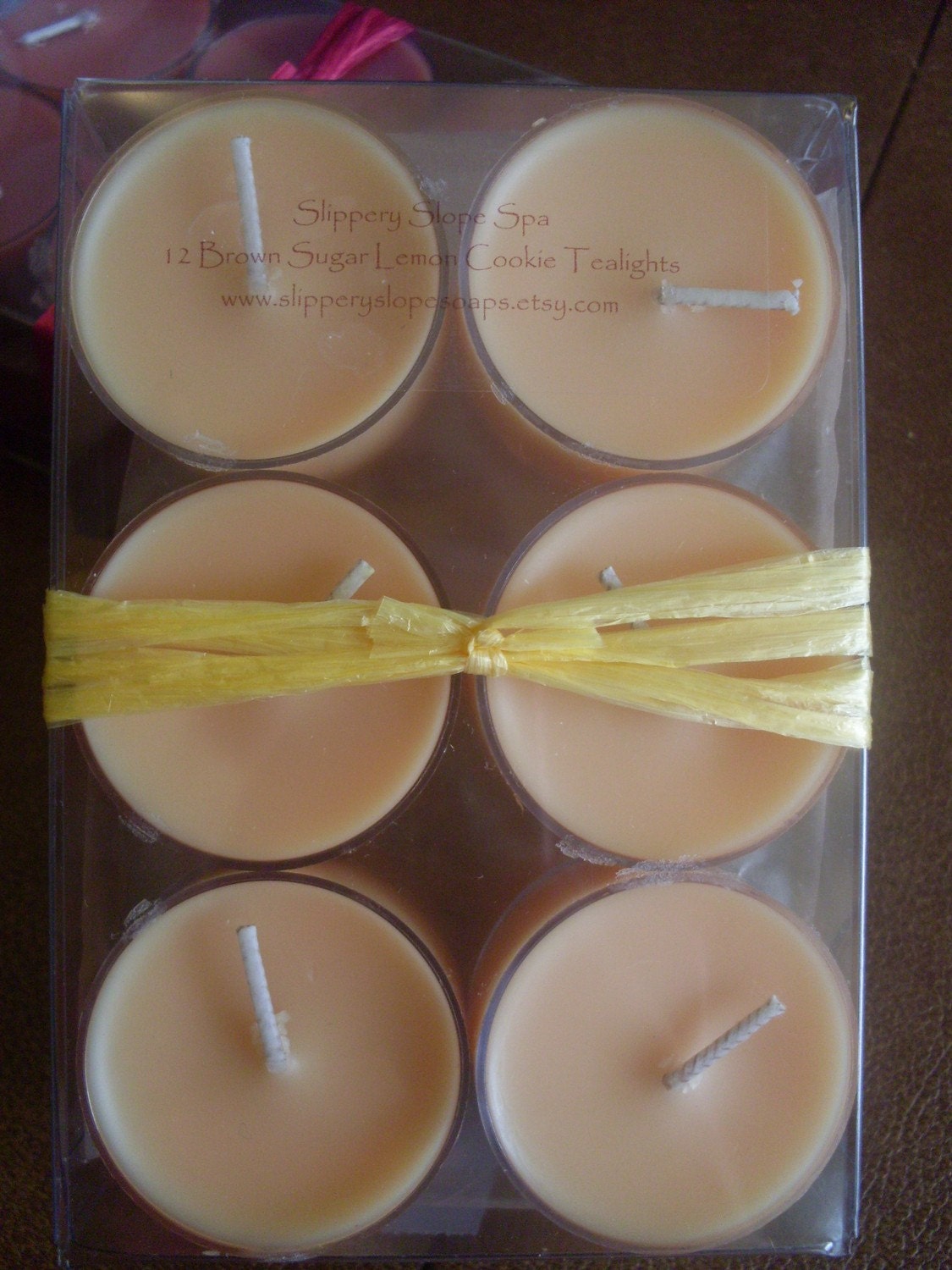 12 pk. Brown Sugar Lemon Cookie Tealights