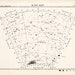 1892 star map arc 65 original antique print