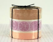 Antique Button Washi Tape Japanese set of 3