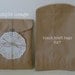 5x7 Kraft Paper Bags 50 BLANK Biodegradable Bag for Eco Friendly Gift Wrapping