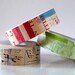 Japanese Graffiti Washi Tape Set LIGHT (A) Artistic Collage Masking Tapes Set of 3