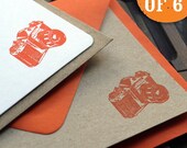 Vintage Camera Letterpress Flat Notes (set of 6)