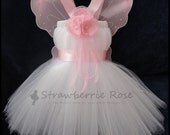 Blush Pink Flower Girl Dress Set