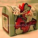 Premade Owl Mini MailBox - Altered - Love Romance Owl- KRISTINANICOLE