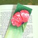 Bookmark - Original Handpainted Watercolor Red Poppy