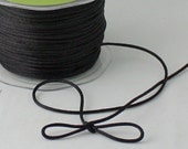 Satin Necklace Cording String Black by the yard